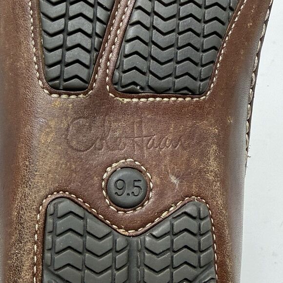 Cole Haan Tucker Venetian Loafers Mens 9.5 Brown Leather Slip On Driving Shoes